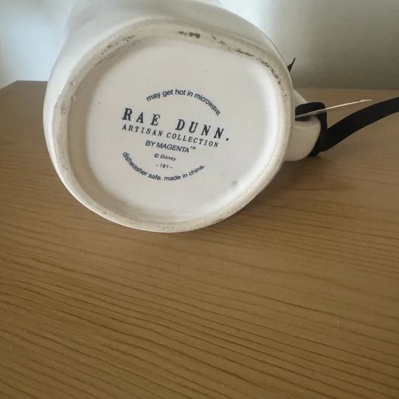 Rae Dunn Beauty and the Beast Mug - with beauty on the back - Picture 4 of 5